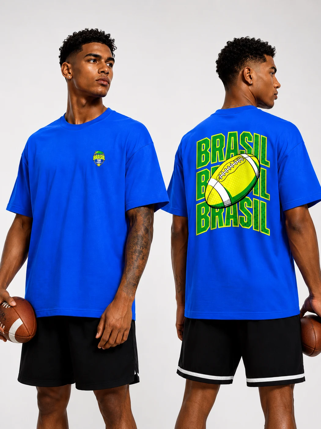 Camiseta Oversize BFWC Azul