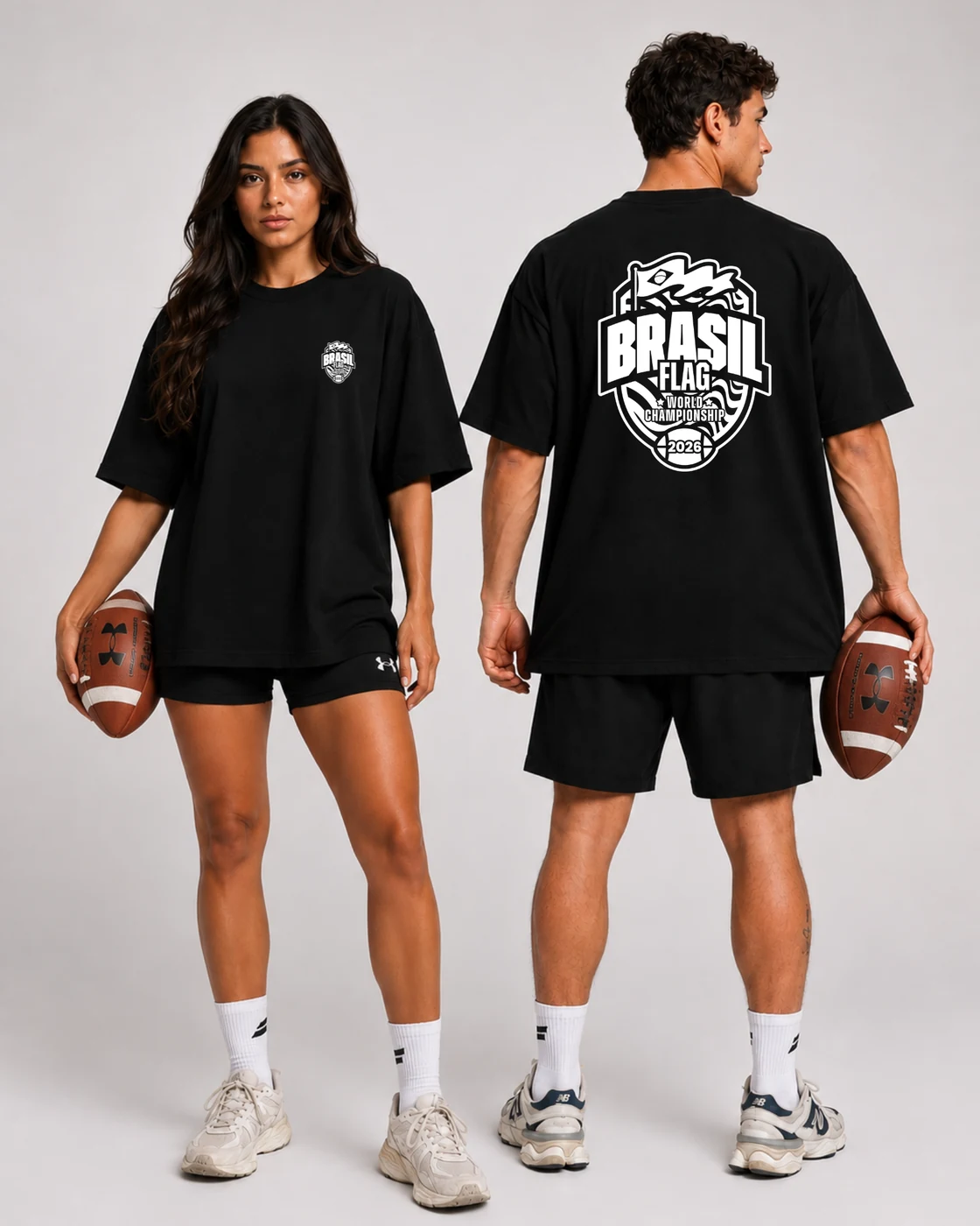Camiseta Oversize BFWC Preta