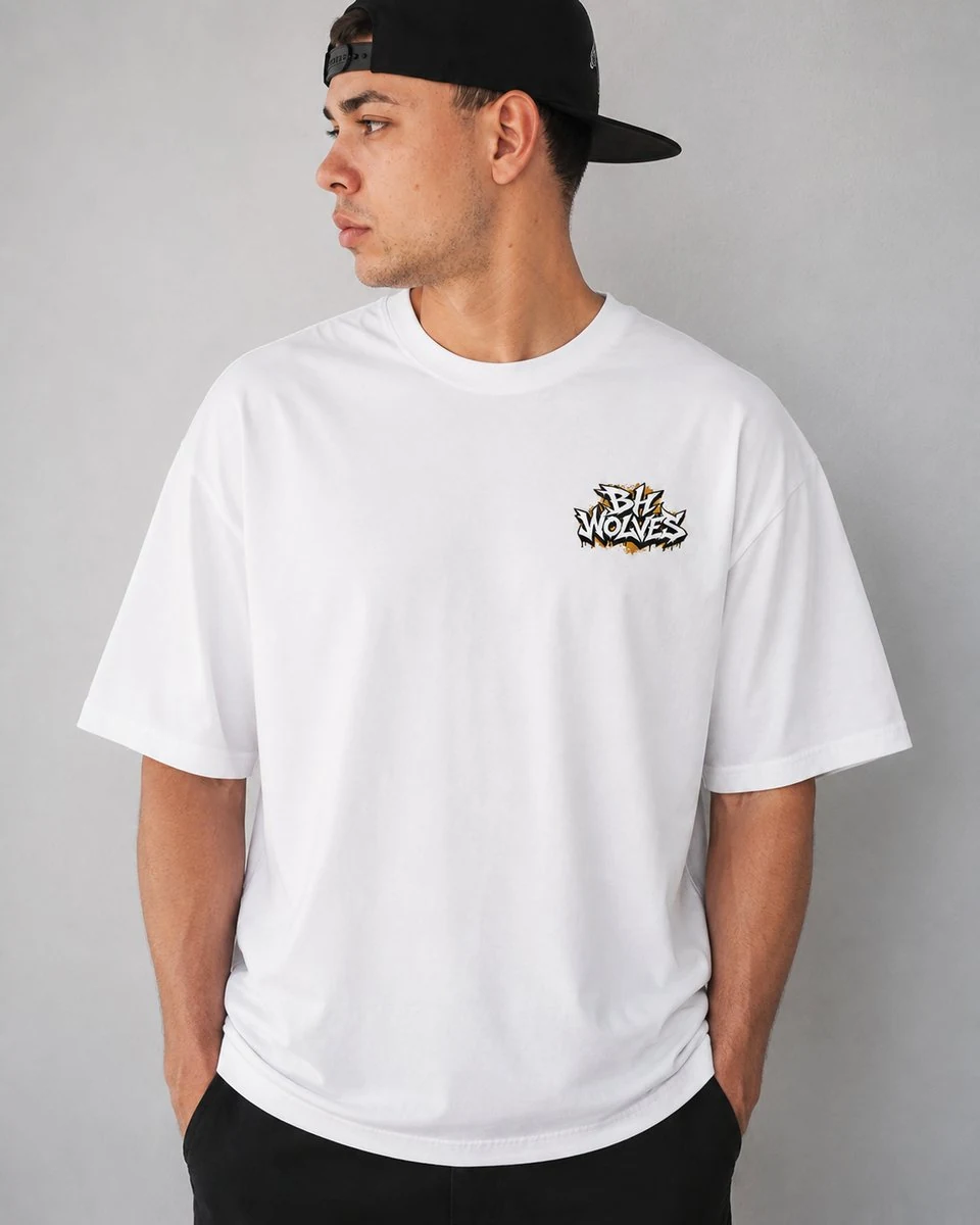 Camiseta Oversize Areia BH Wolves